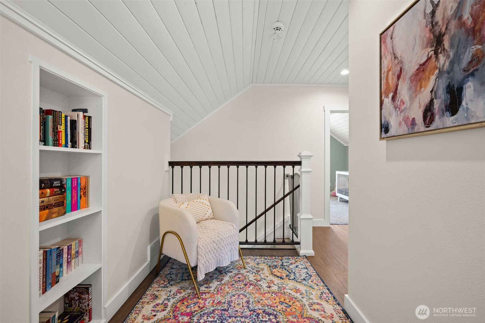 1928 Virginia Avenue Everett, WA 98201 - Photo 23 of 40 a view of a hallway with a workspace