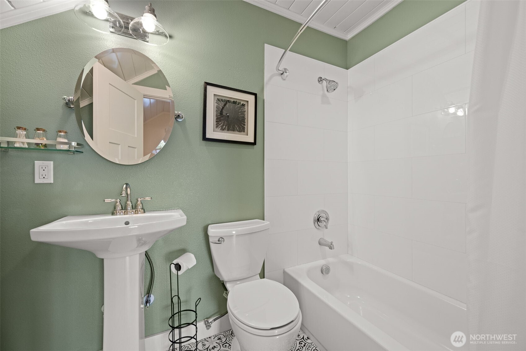 1928 Virginia Avenue Everett, WA 98201 - Photo 26 of 40 a bathroom with a toilet sink and mirror