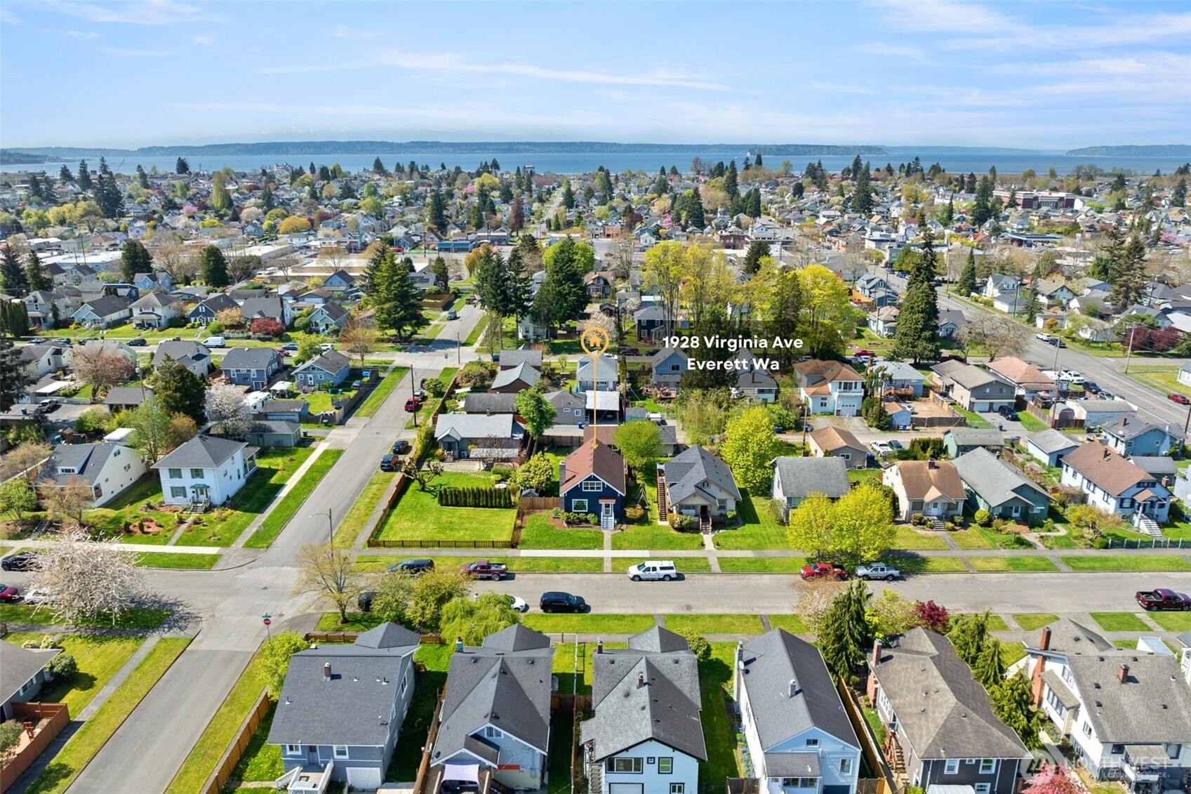 1928 Virginia Avenue Everett, WA 98201 - Photo 40 of 40 an aerial view of multiple house
