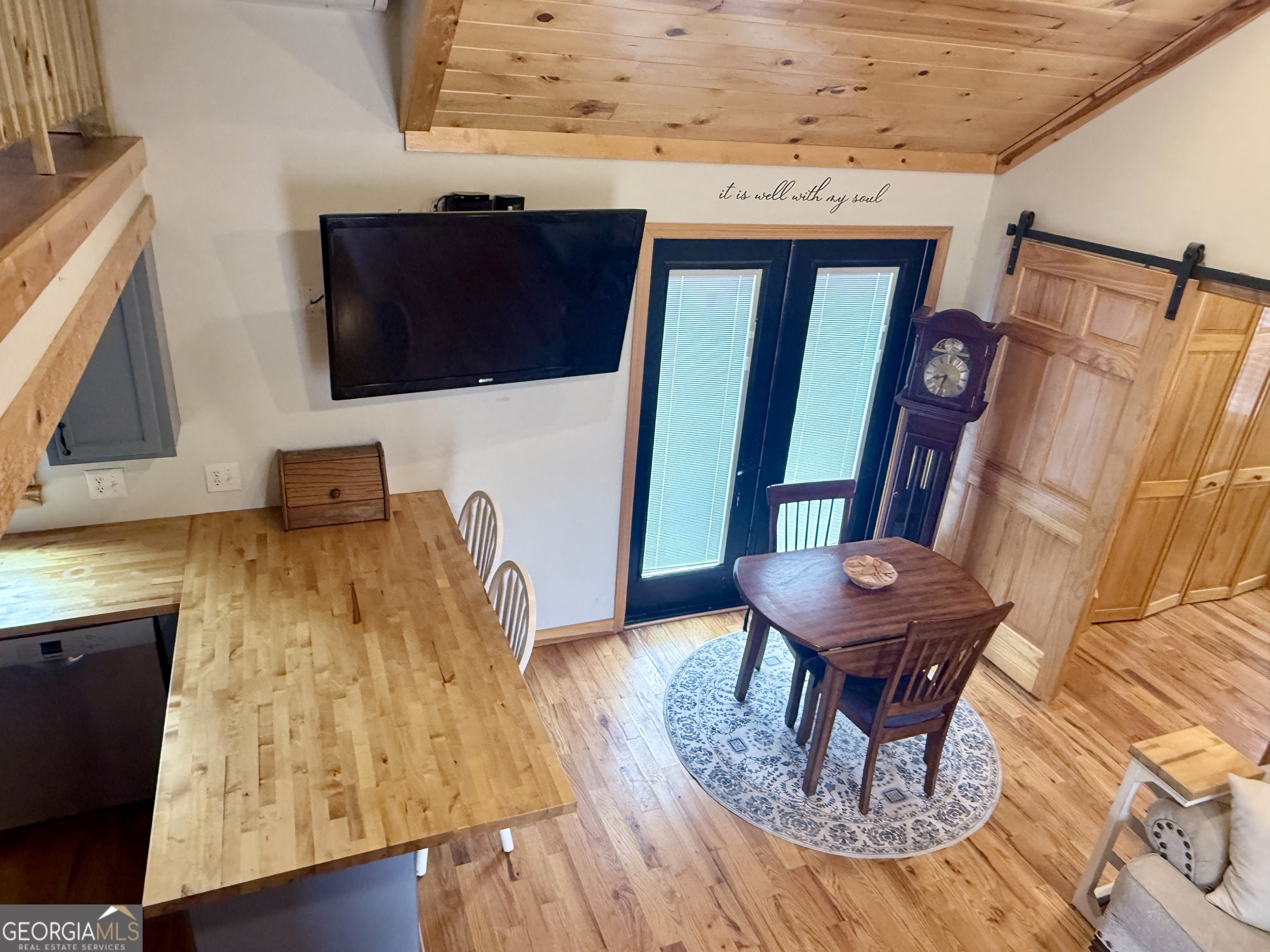 168 Ellenburg Subdivision Summerville, GA 30747 - Photo 8 of 24 a dining room with furniture and wooden floor