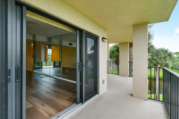 a view of a porch