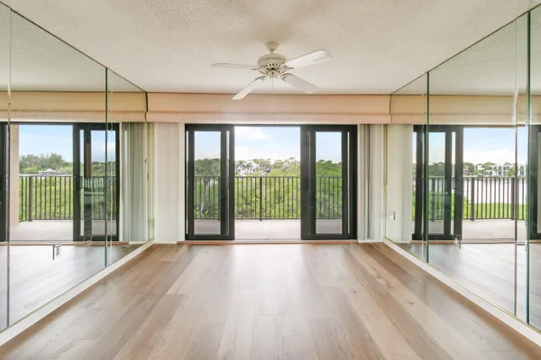 wooden floor in an empty room