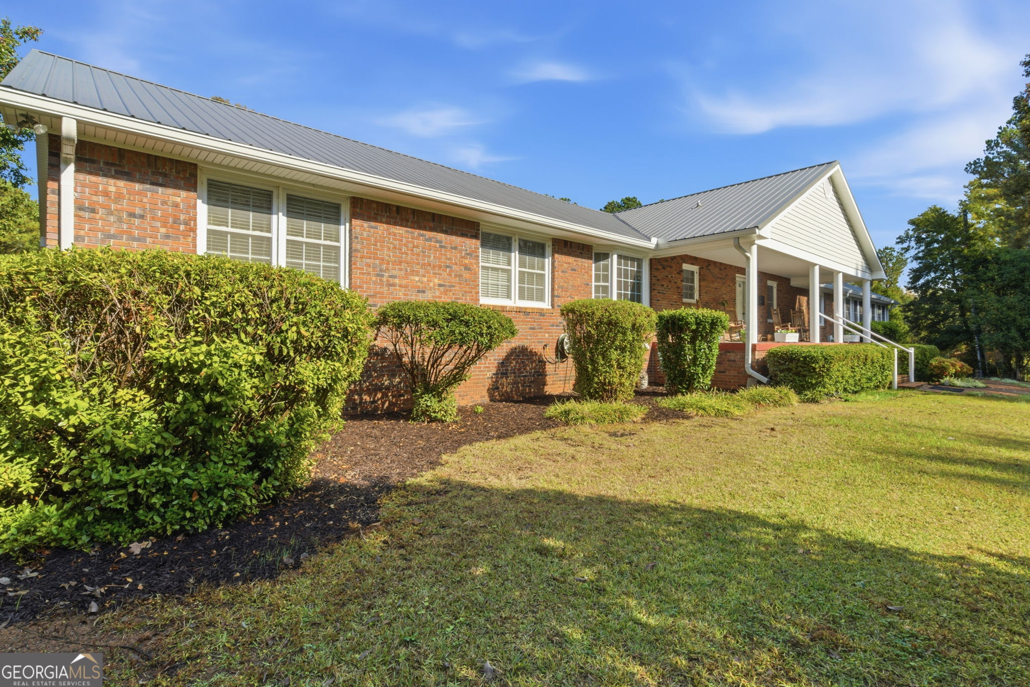 91 Almond Road LaGrange, GA 30241 - Photo 12 of 46 a front view of house with yard and green space