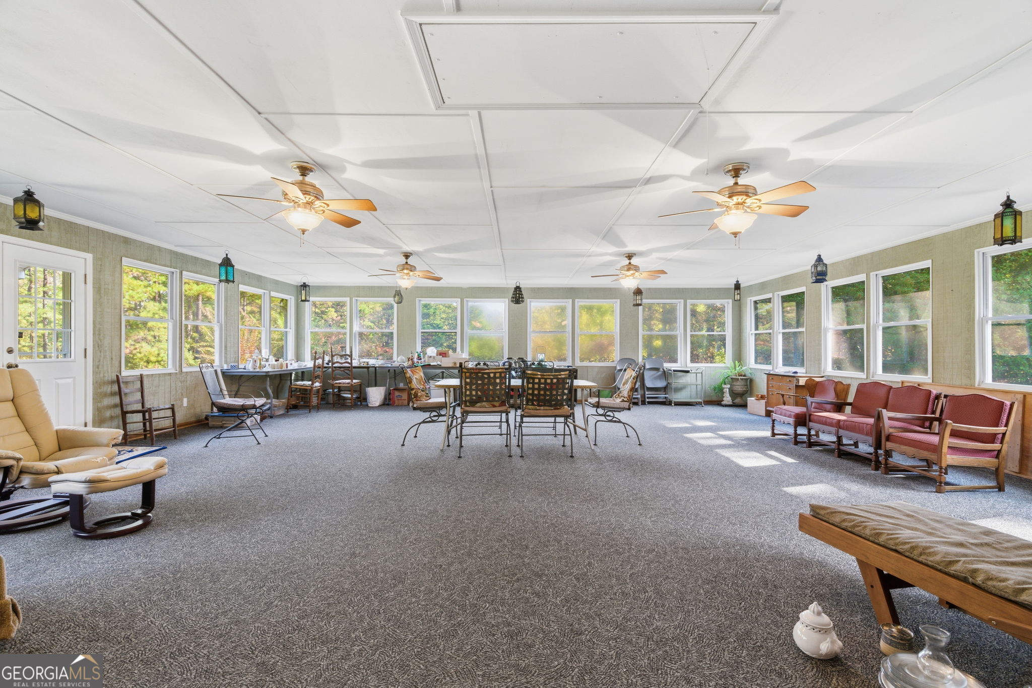 91 Almond Road LaGrange, GA 30241 - Photo 44 of 46 a view of a livingroom with furniture and a large window