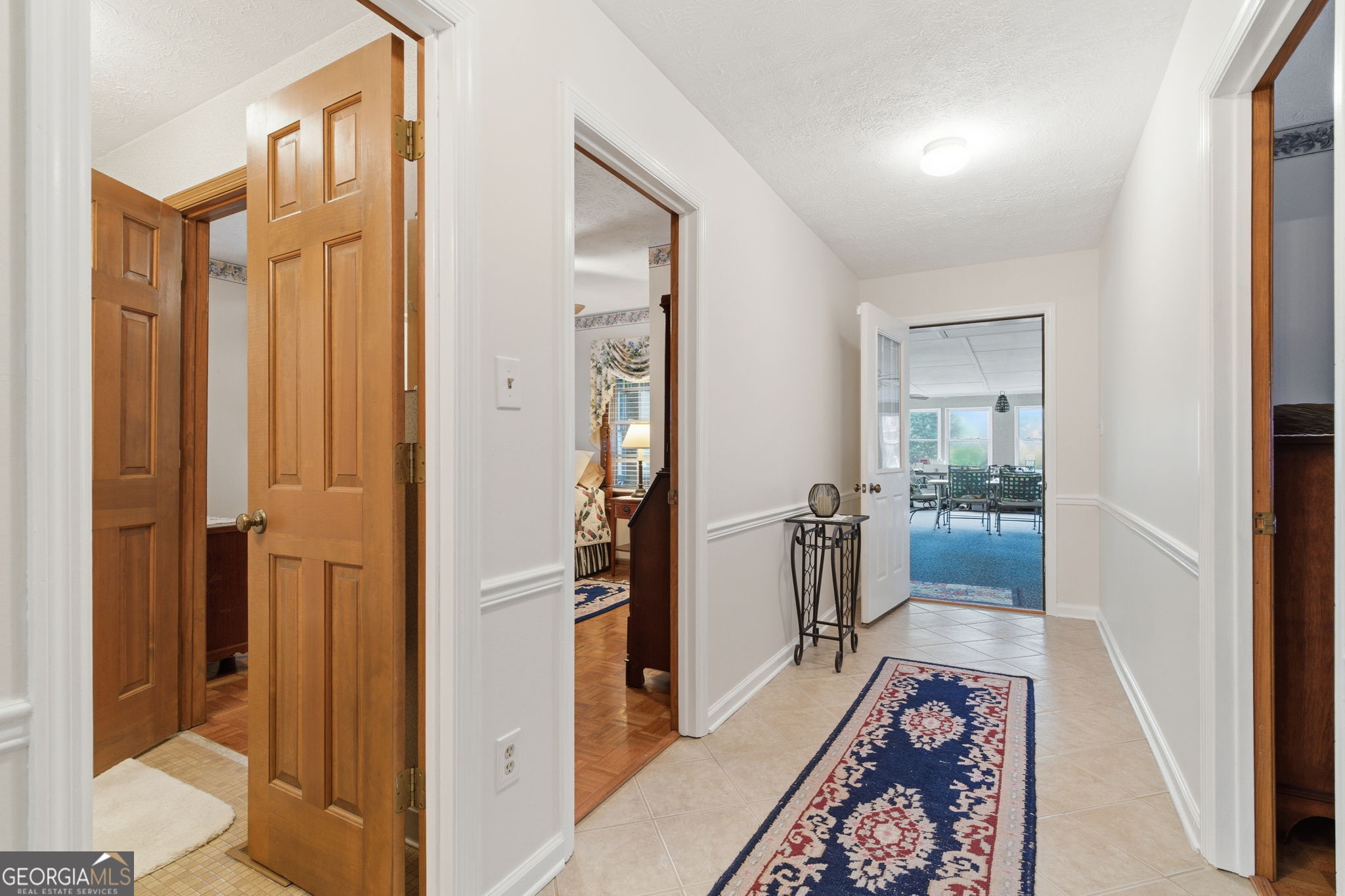 91 Almond Road LaGrange, GA 30241 - Photo 10 of 46 a view of hallway with wooden floor