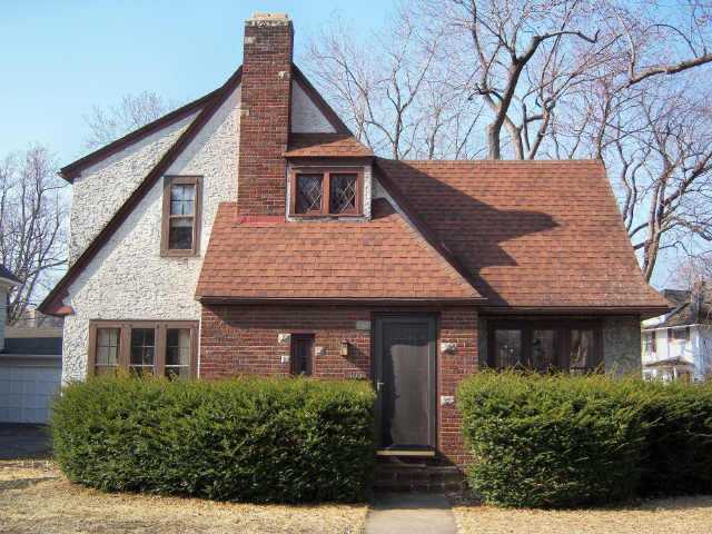 Exterior Front. Beautiful Tudor Style with Stucco