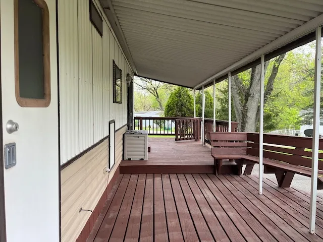 a view of outdoor space with seating space