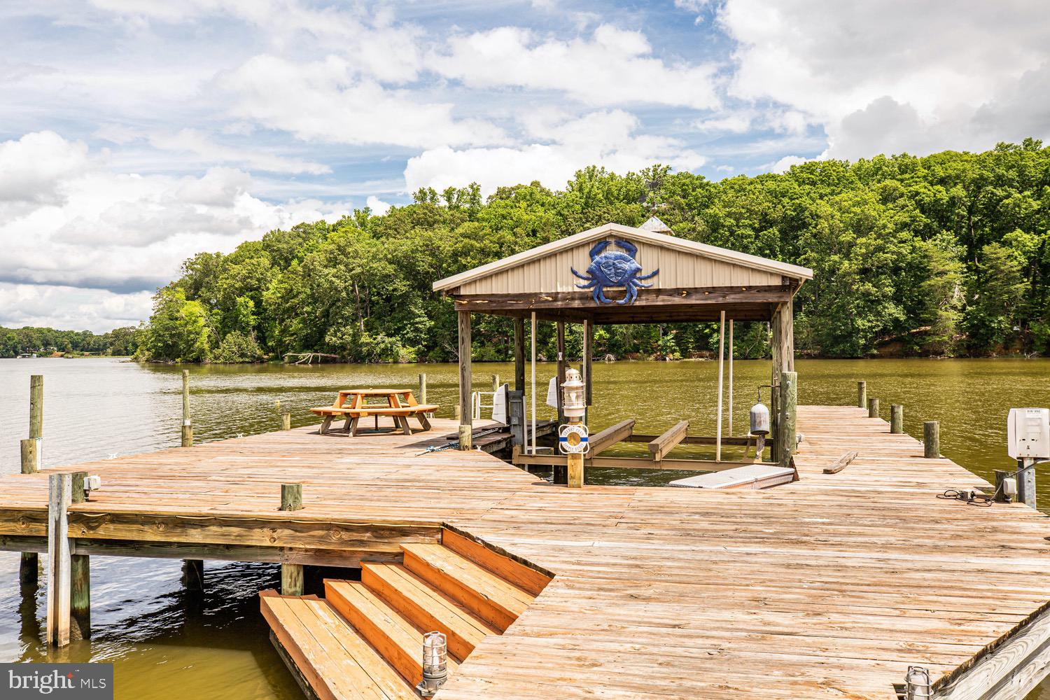16085 Little Ferry Road King George, VA 22485 - Photo 51 of 72 Beautiful and Large Deck to Boat Dock