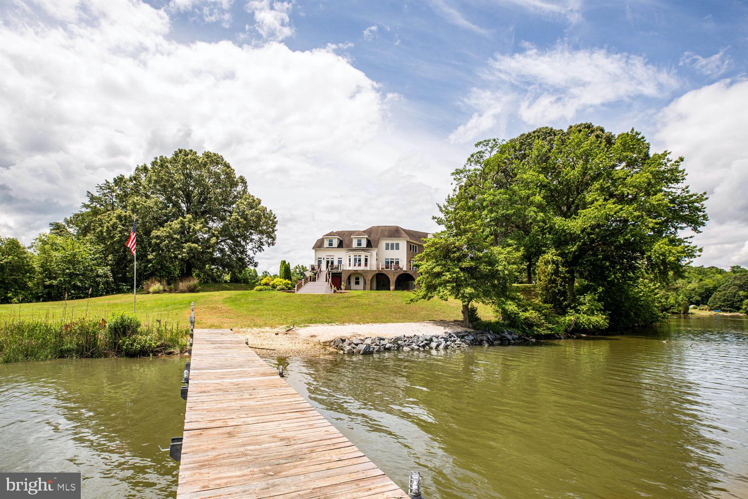 16085 Little Ferry Road King George, VA 22485 - Photo 57 of 72 Beautiful View of the house from the Dock