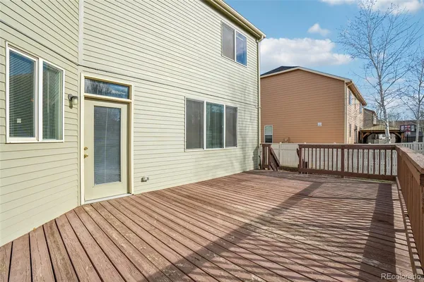 a view of a house with wooden floor