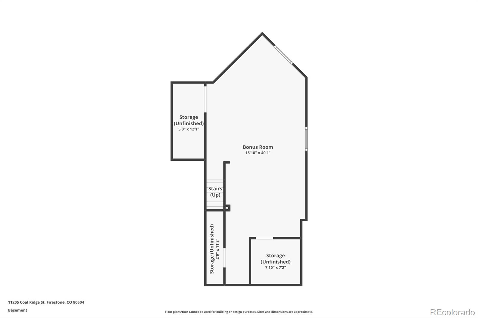11205 Coal Ridge Street Firestone, CO 80504 - Photo 40 of 40 a picture of a floor plan