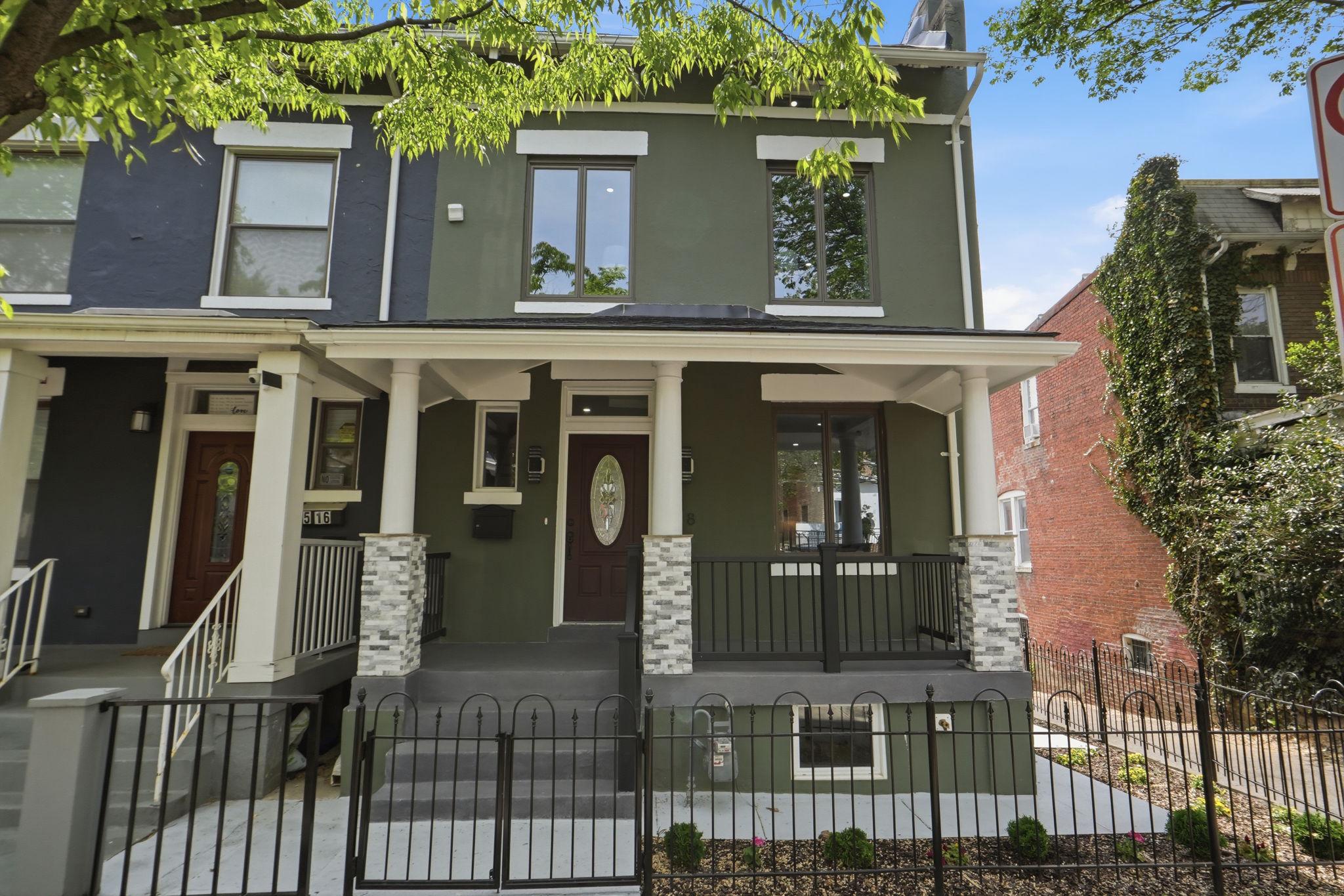 518 Columbia Road Northwest Washington, DC 20001 - Photo 2 of 35 Charming urban townhouse with modern flair.
