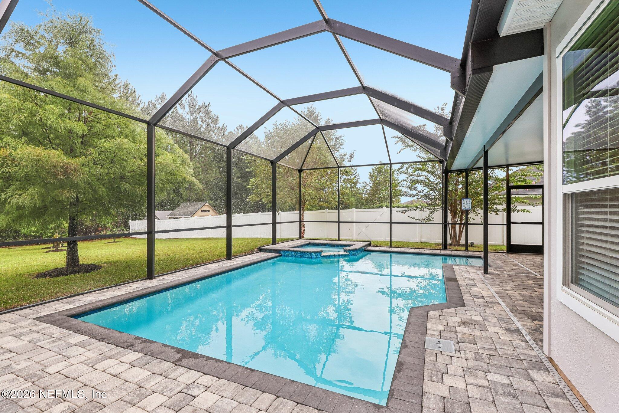 448 Old Hickory Forest Road St. Augustine, FL 32084 - Photo 43 of 65 Screened in Pool/Lanai image 4