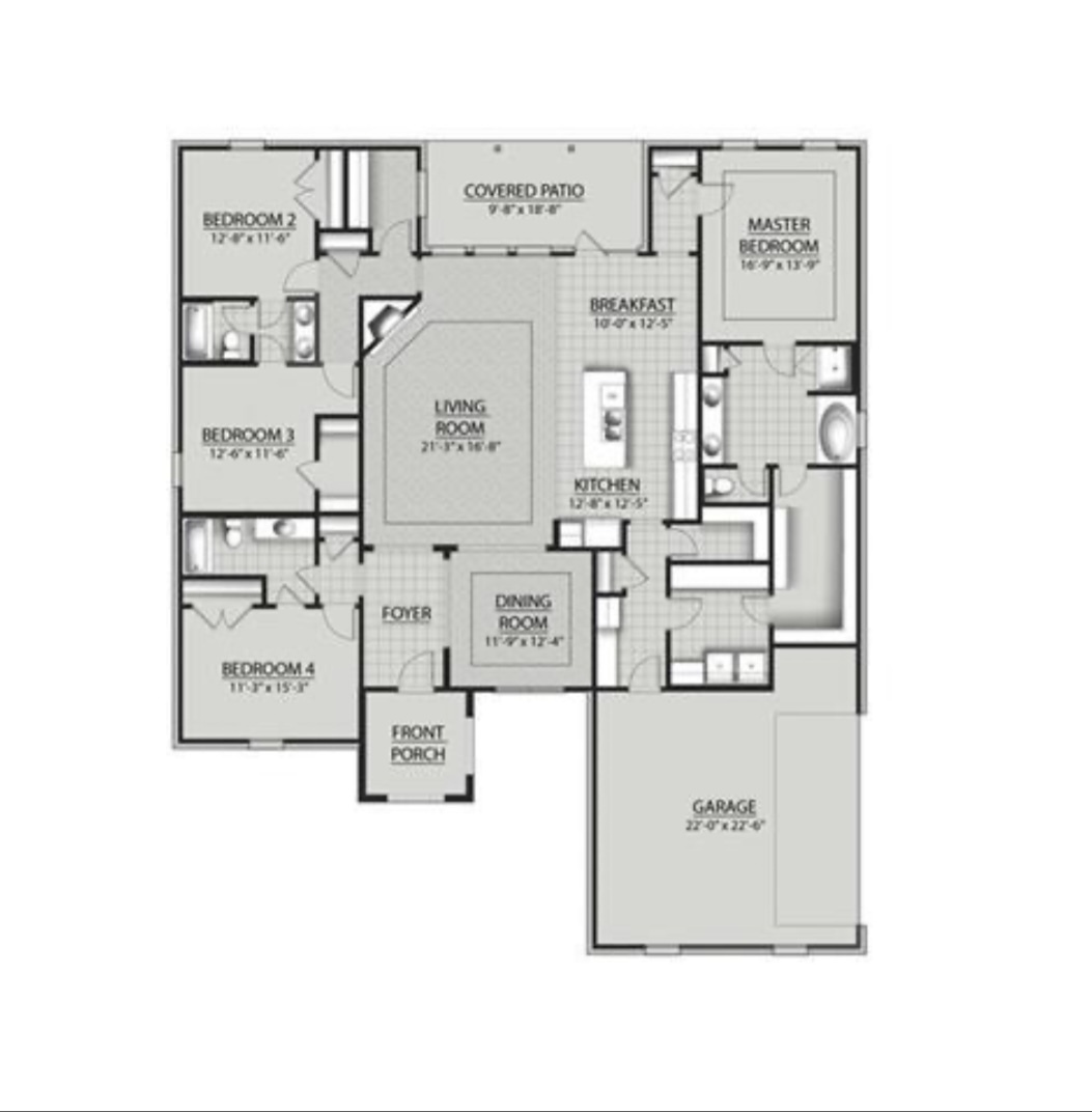 33737 Rutland Lane Daphne, AL 36527 - Photo 48 of 48 Floor plan