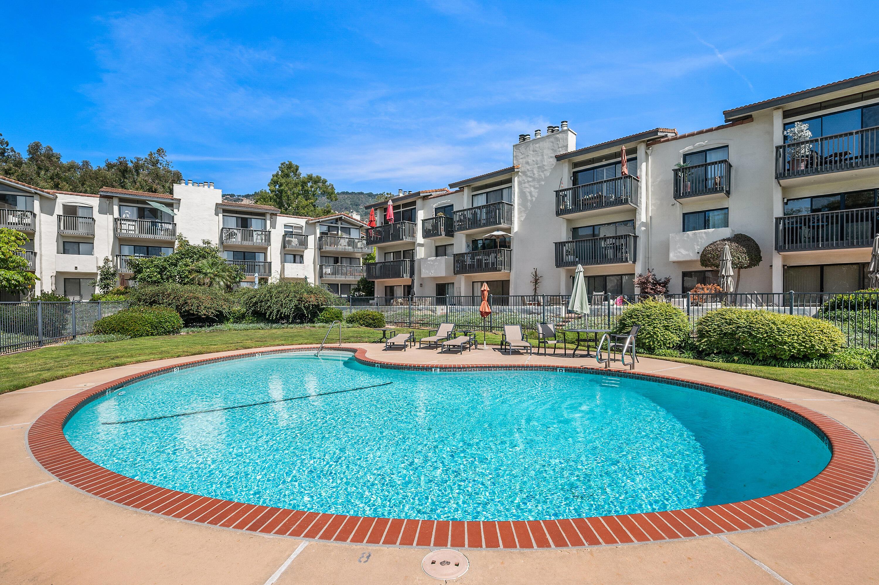 3375 Foothill Road, Unit 412 Carpinteria, CA 93013 - Photo 21 of 22 a view of outdoor space yard swimming pool and patio