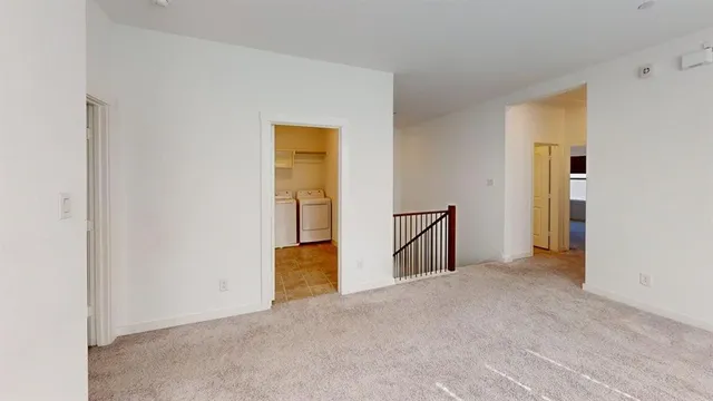 a view of empty room