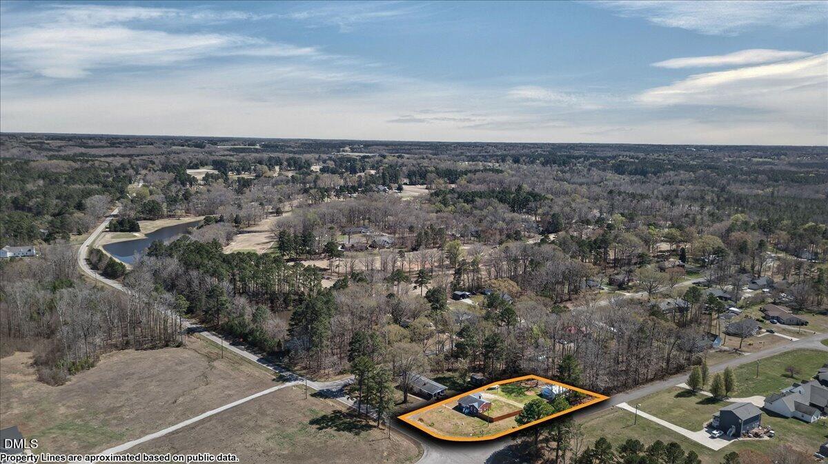 2118 Nutbush Road Henderson, NC 27537 - Photo 50 of 61 an aerial view of a house with a yard
