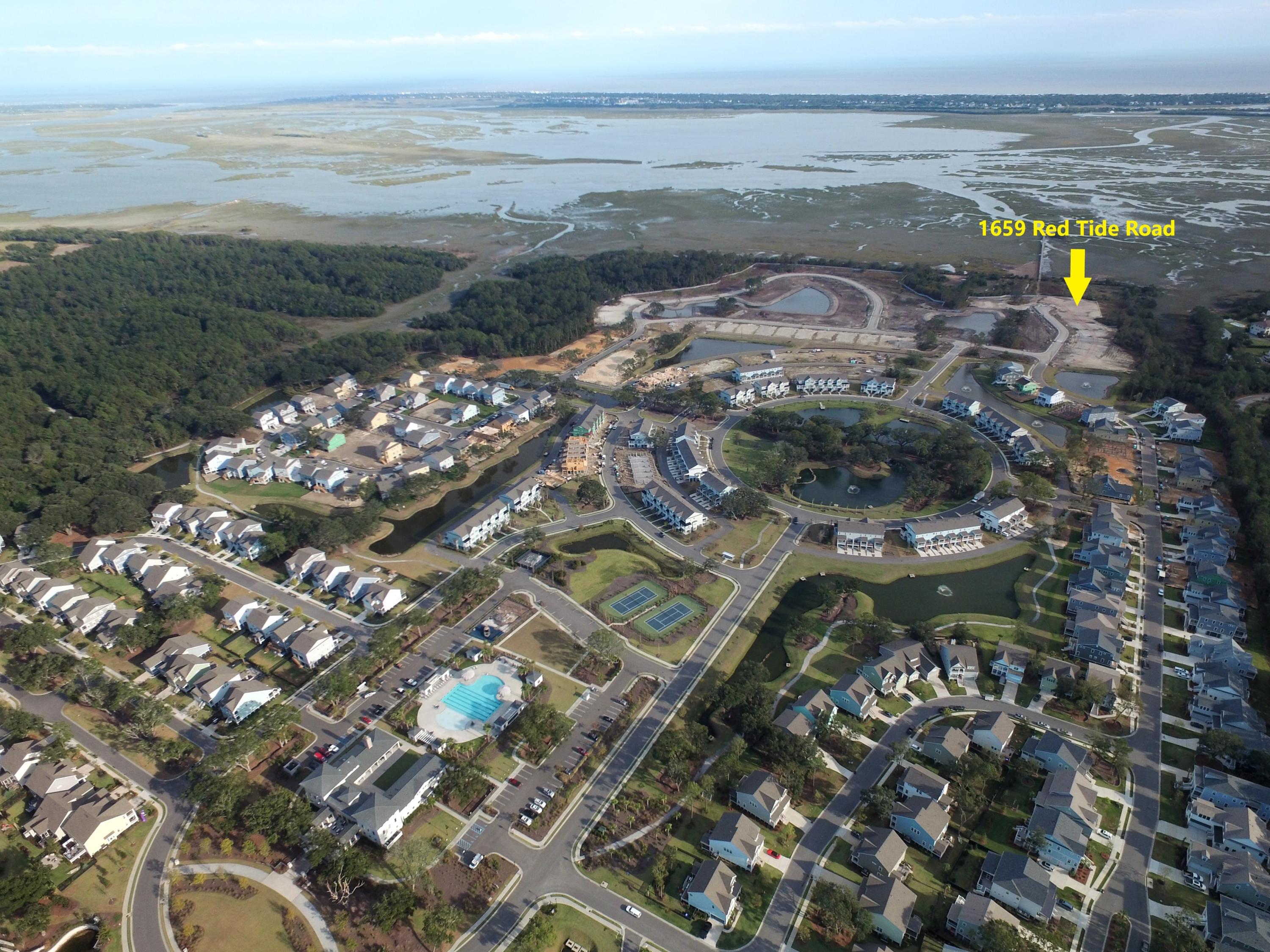 1659 Red Tide Road Mount Pleasant, SC 29466 - Photo 8 of 77 1659 Red Tide Aerial