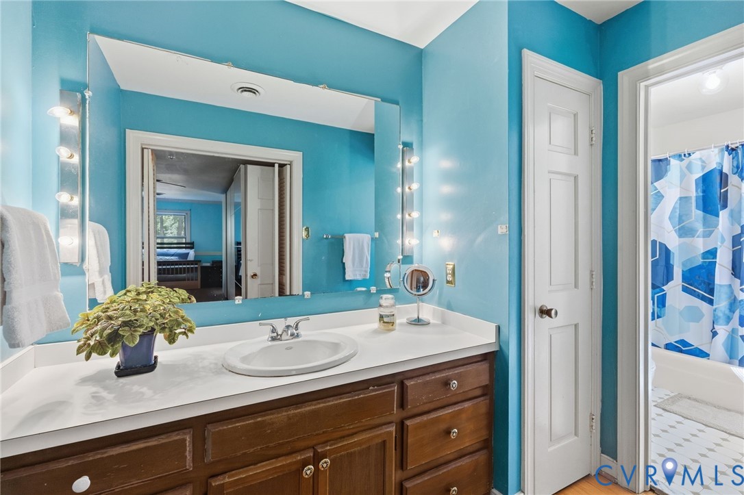 13611 Winterberry Ridge Midlothian, VA 23112 - Photo 19 of 30 Primary bath separated with vanity, sink and line
