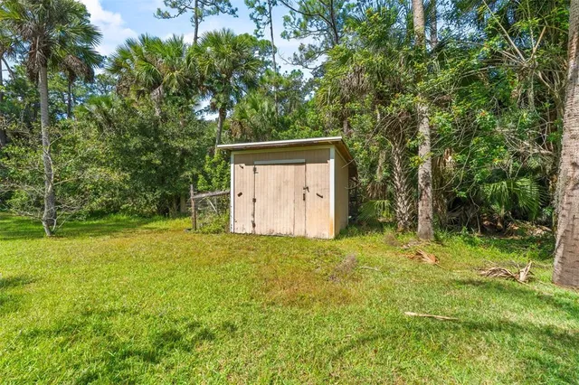 a house with trees in front of it