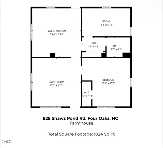 $325,000 | 829 Shaw's Pond Road, Four Oaks, NC 27524