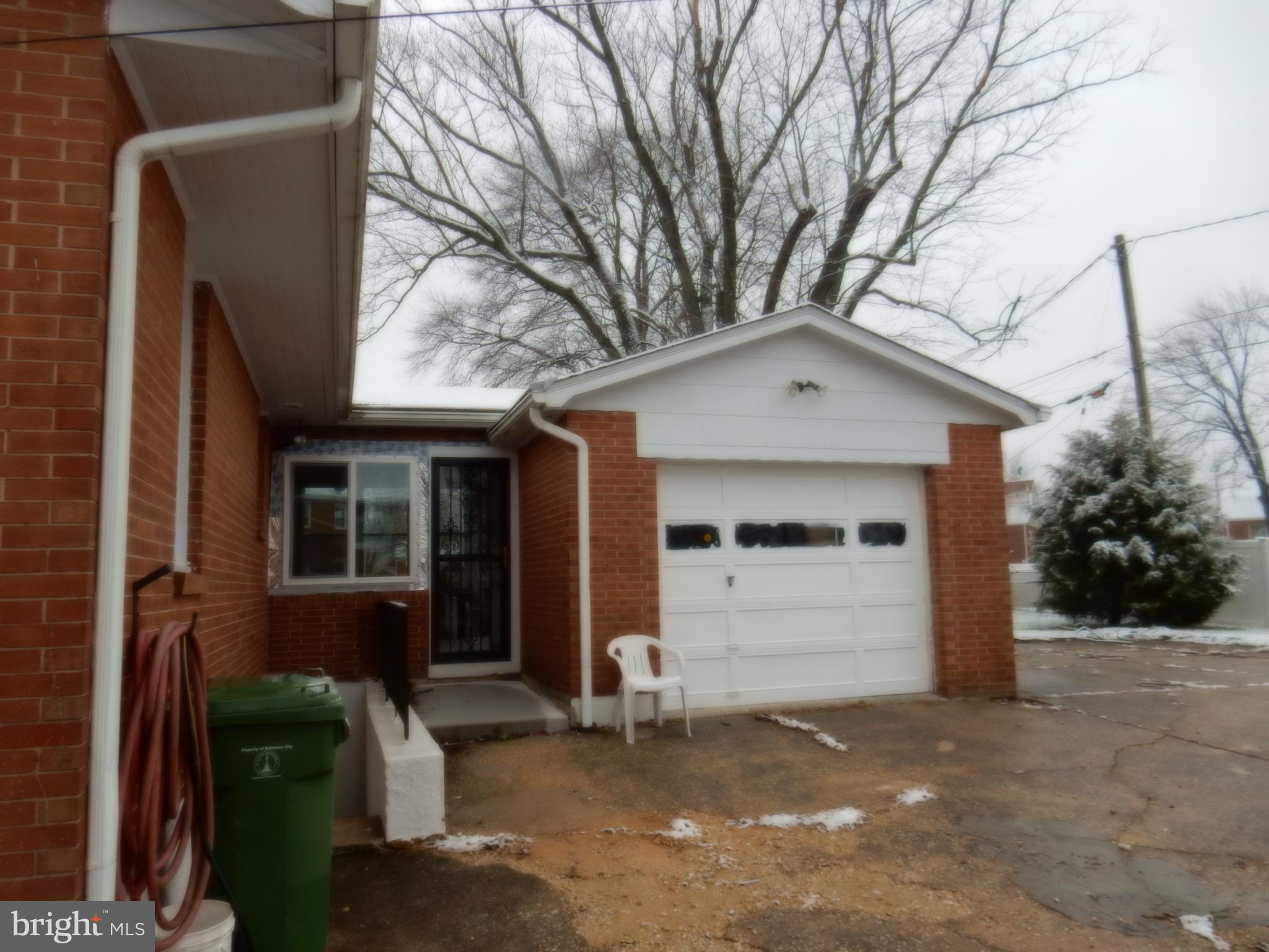 7100 Old Harford Road Baltimore, MD 21234 - Photo 17 of 18 Breezeway and Garage