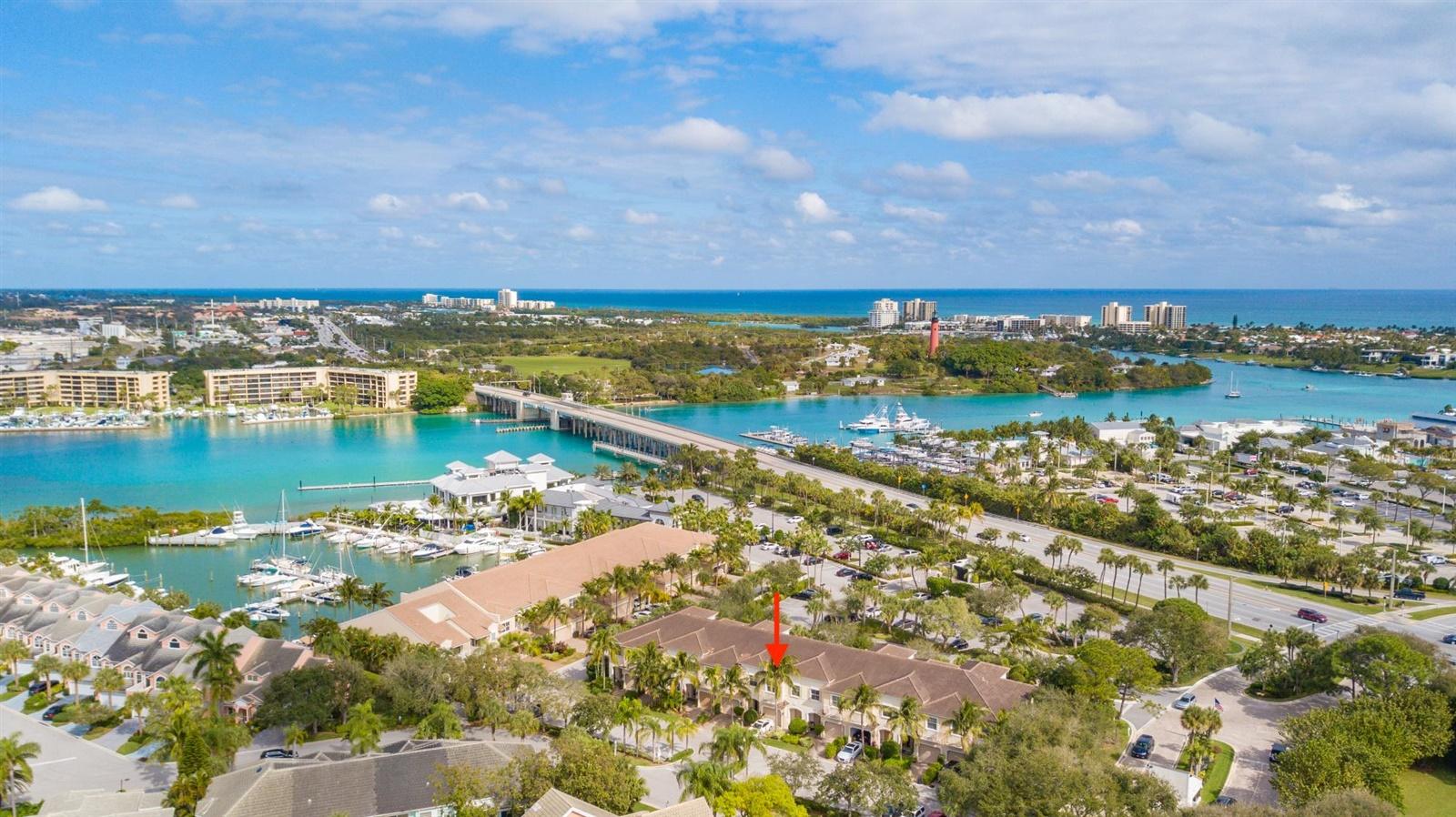 1000 North Us Highway, Unit 809 Jupiter, FL 33477 - Photo 27 of 30 a view of a city and an ocean view