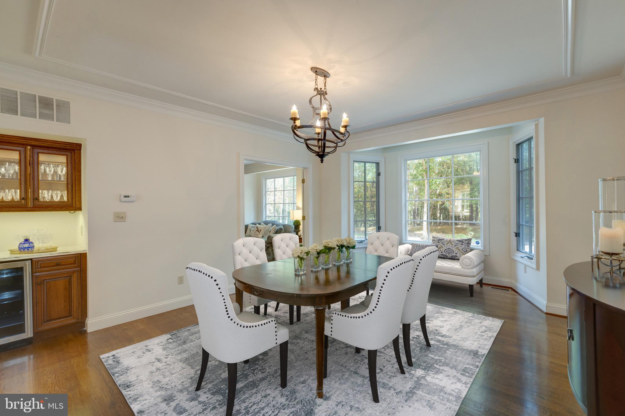 11108 Deville Estates Drive Oakton, VA 22124 - Photo 11 of 47 Virtually Staged Dining Room