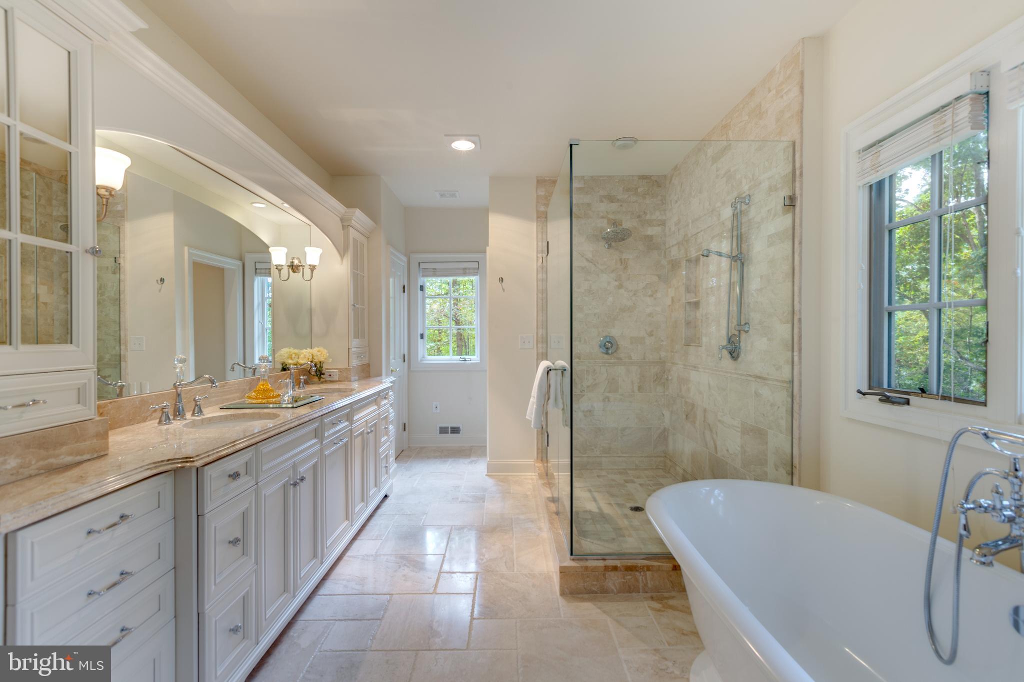 11108 Deville Estates Drive Oakton, VA 22124 - Photo 15 of 47 Fully Renovated Main Level Master bath