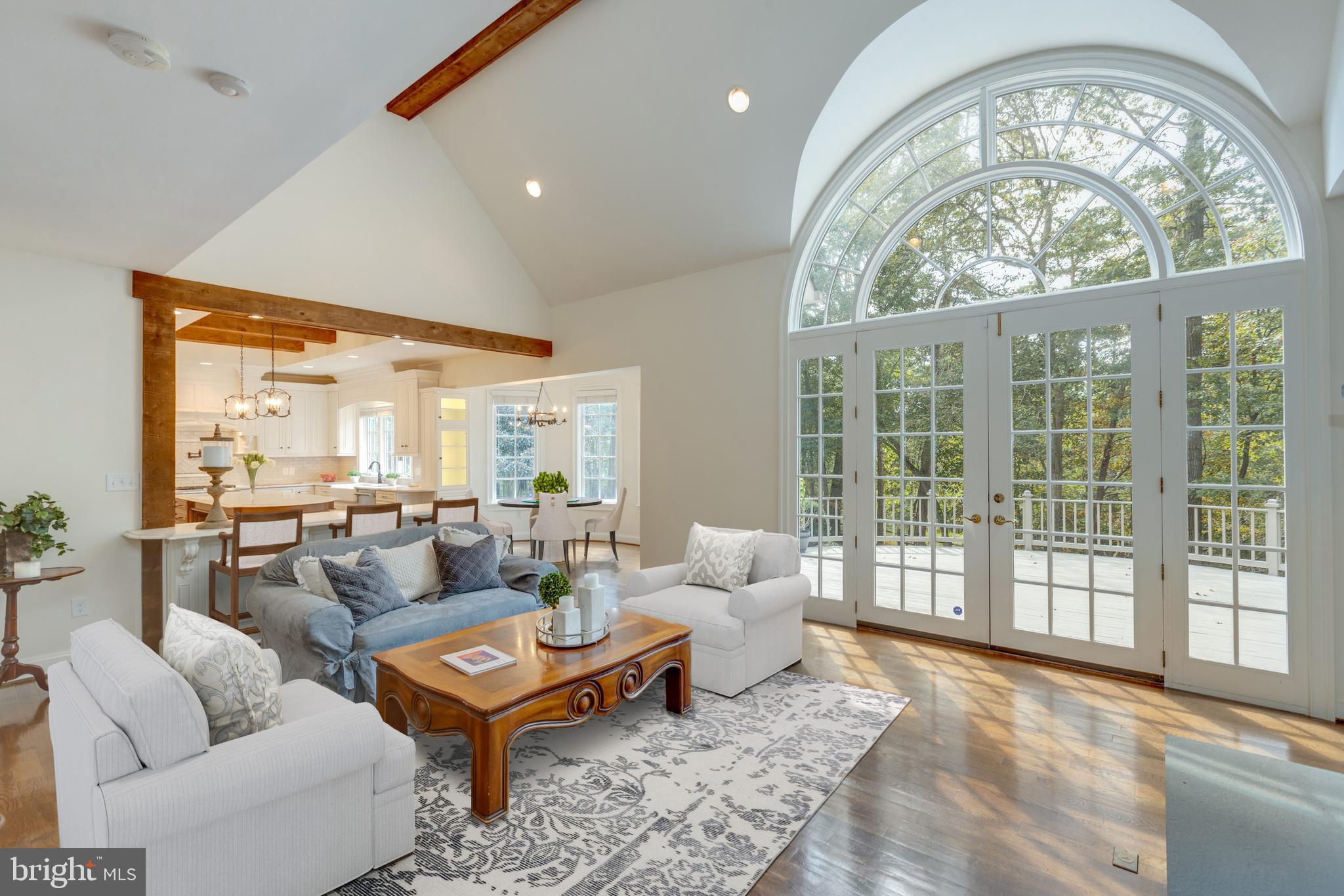 11108 Deville Estates Drive Oakton, VA 22124 - Photo 3 of 47 Virtually Staged Family Room