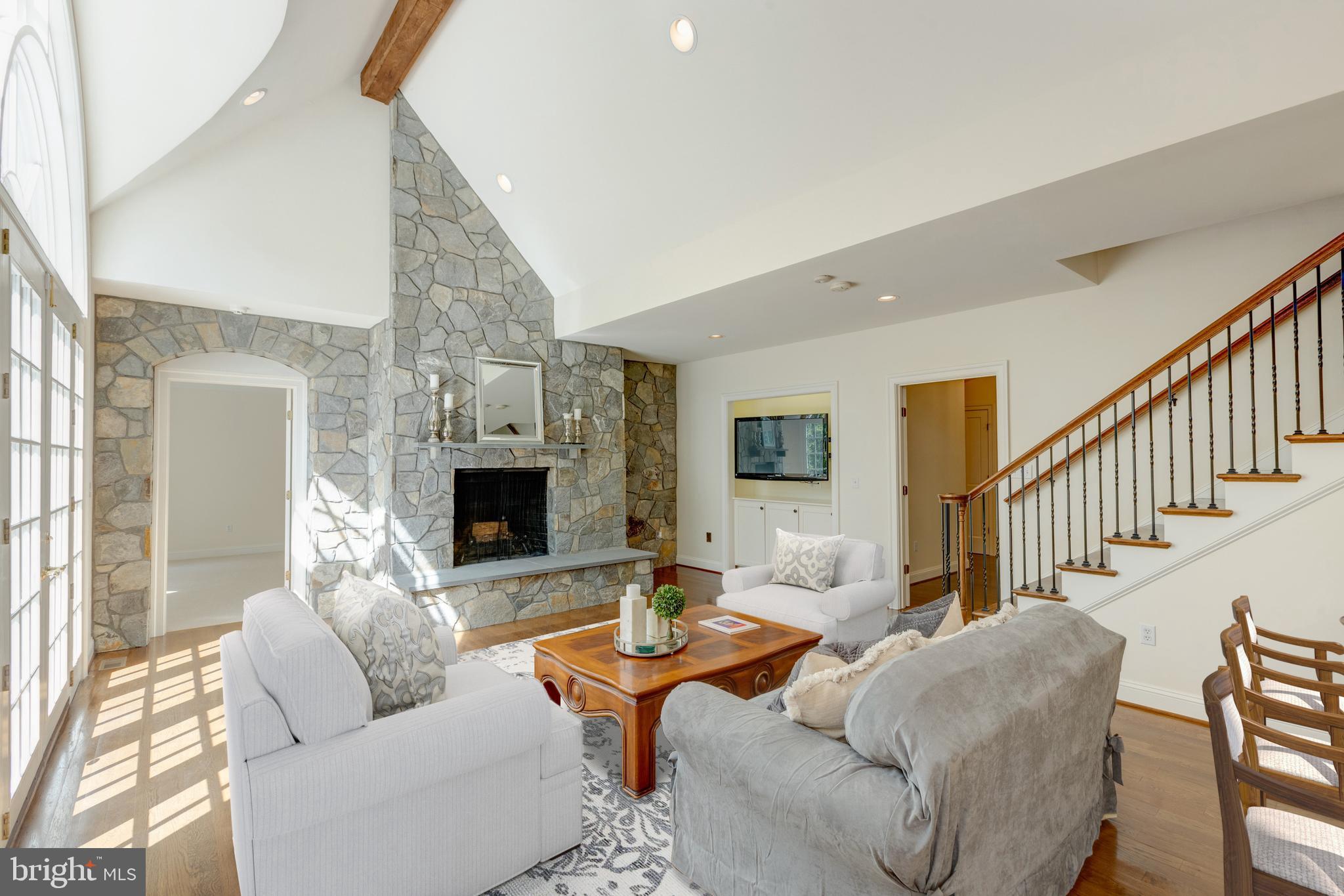 11108 Deville Estates Drive Oakton, VA 22124 - Photo 4 of 47 Virtually Staged Family Room