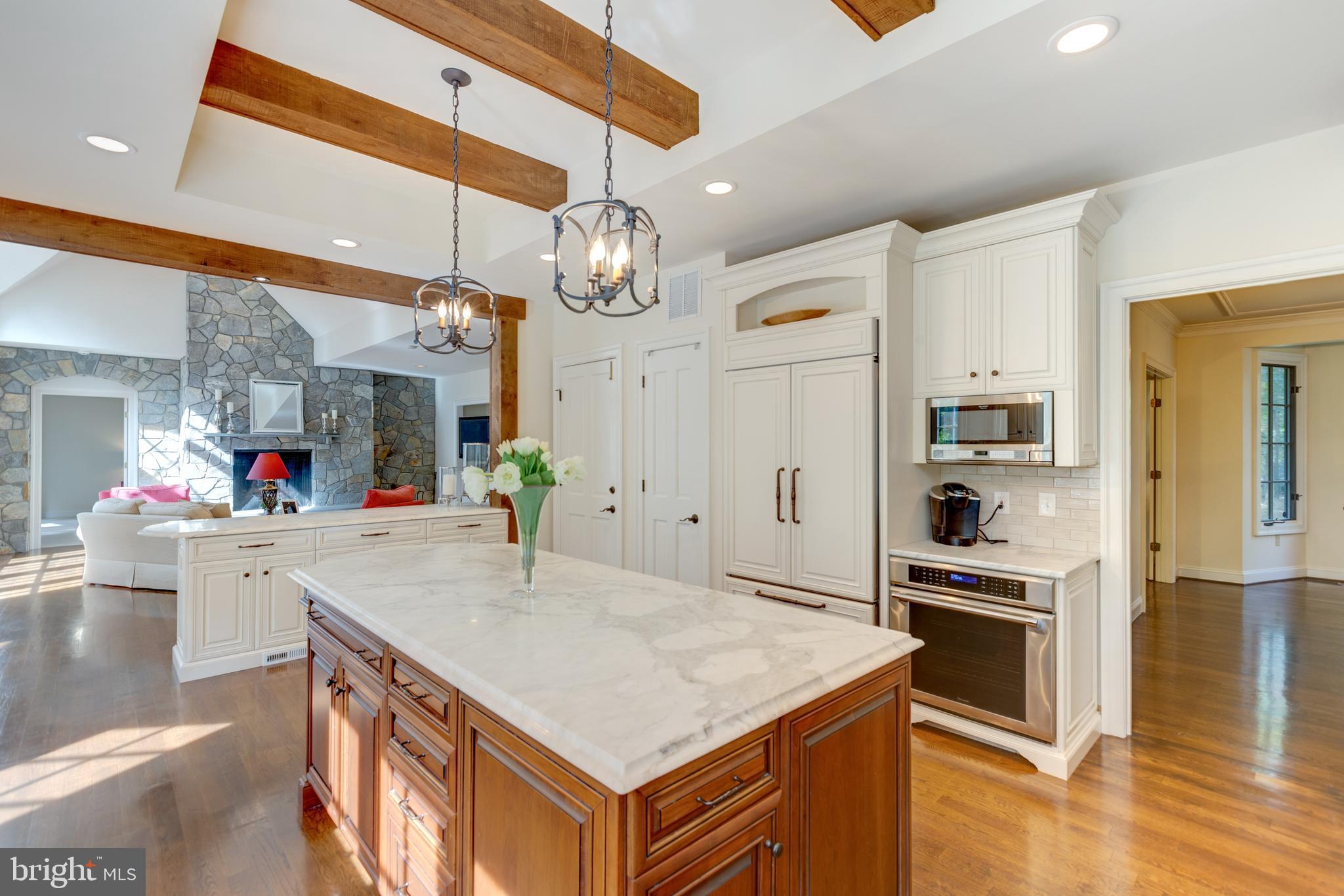 11108 Deville Estates Drive Oakton, VA 22124 - Photo 8 of 47 Kitchen Opens to Family Room