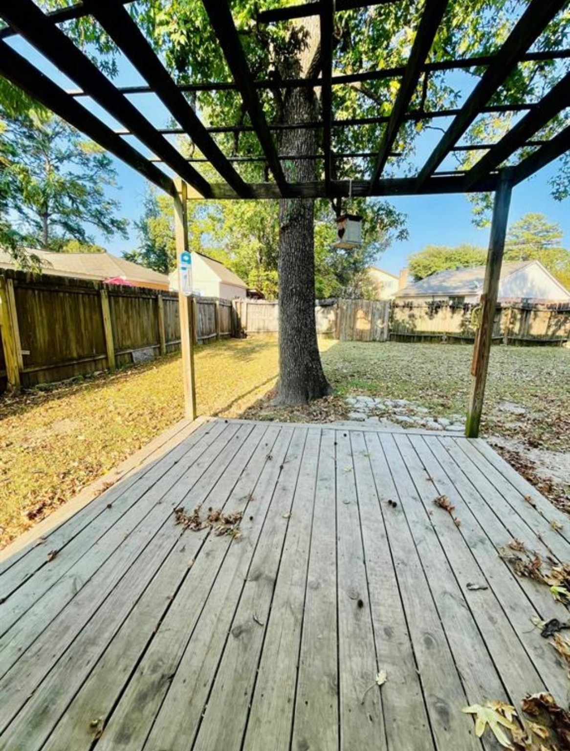 24022 Spring Fork Drive Spring, TX 77373 - Photo 12 of 23 a view of outdoor space with wooden floor