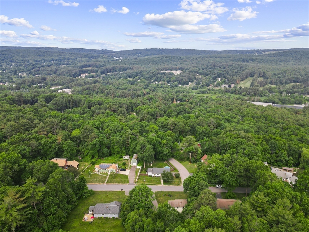 40 Crest Road Monson, MA 01057 - Photo 34 of 34 an aerial view of residential houses with outdoor space and trees