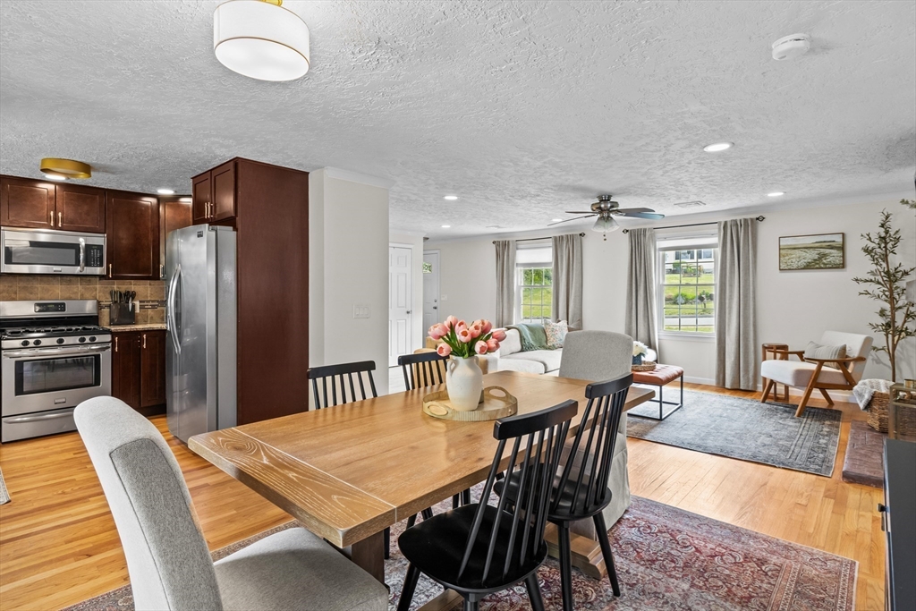 40 Crest Road Monson, MA 01057 - Photo 9 of 34 a view of a dining room with furniture window and wooden floor