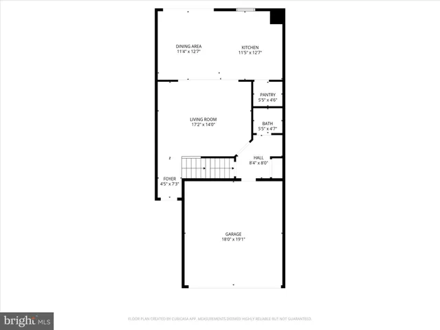 a picture of a floor plan