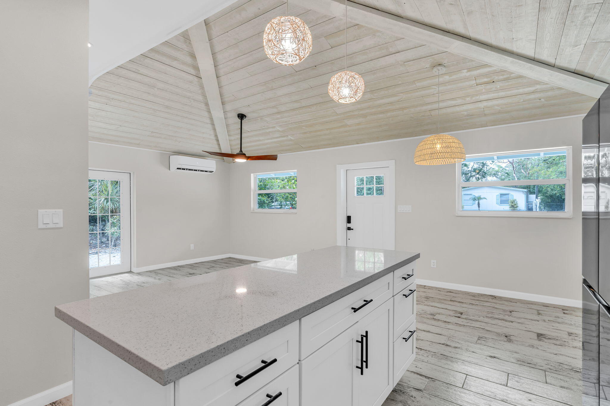 218 Lignumvitae Drive Key Largo, FL 33037 - Photo 11 of 35 a view with a sink a counter space and a window
