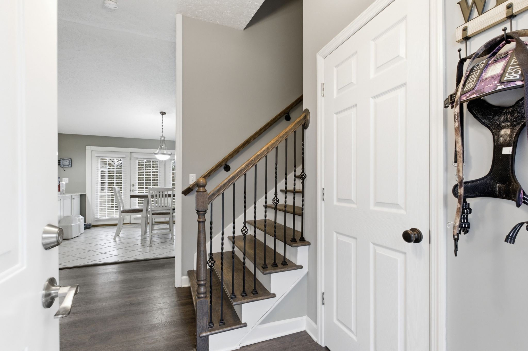 4708 Hessey Road Mount Juliet, TN 37122 - Photo 4 of 44 a view of entryway and hall with wooden floor