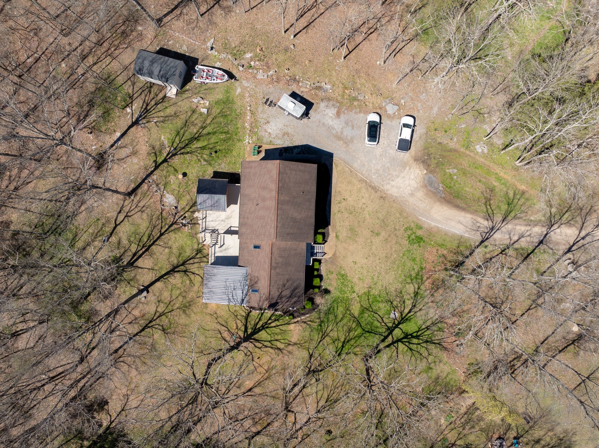 4708 Hessey Road Mount Juliet, TN 37122 - Photo 41 of 44 a aerial view of a house with a yard