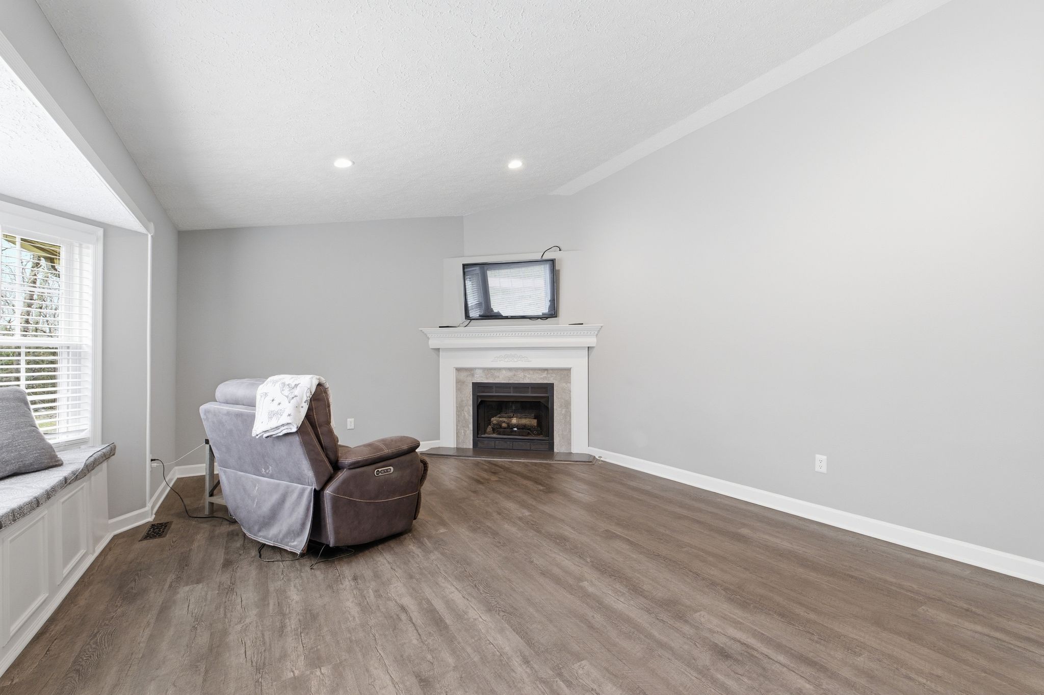 4708 Hessey Road Mount Juliet, TN 37122 - Photo 8 of 44 a living room with furniture and a fireplace