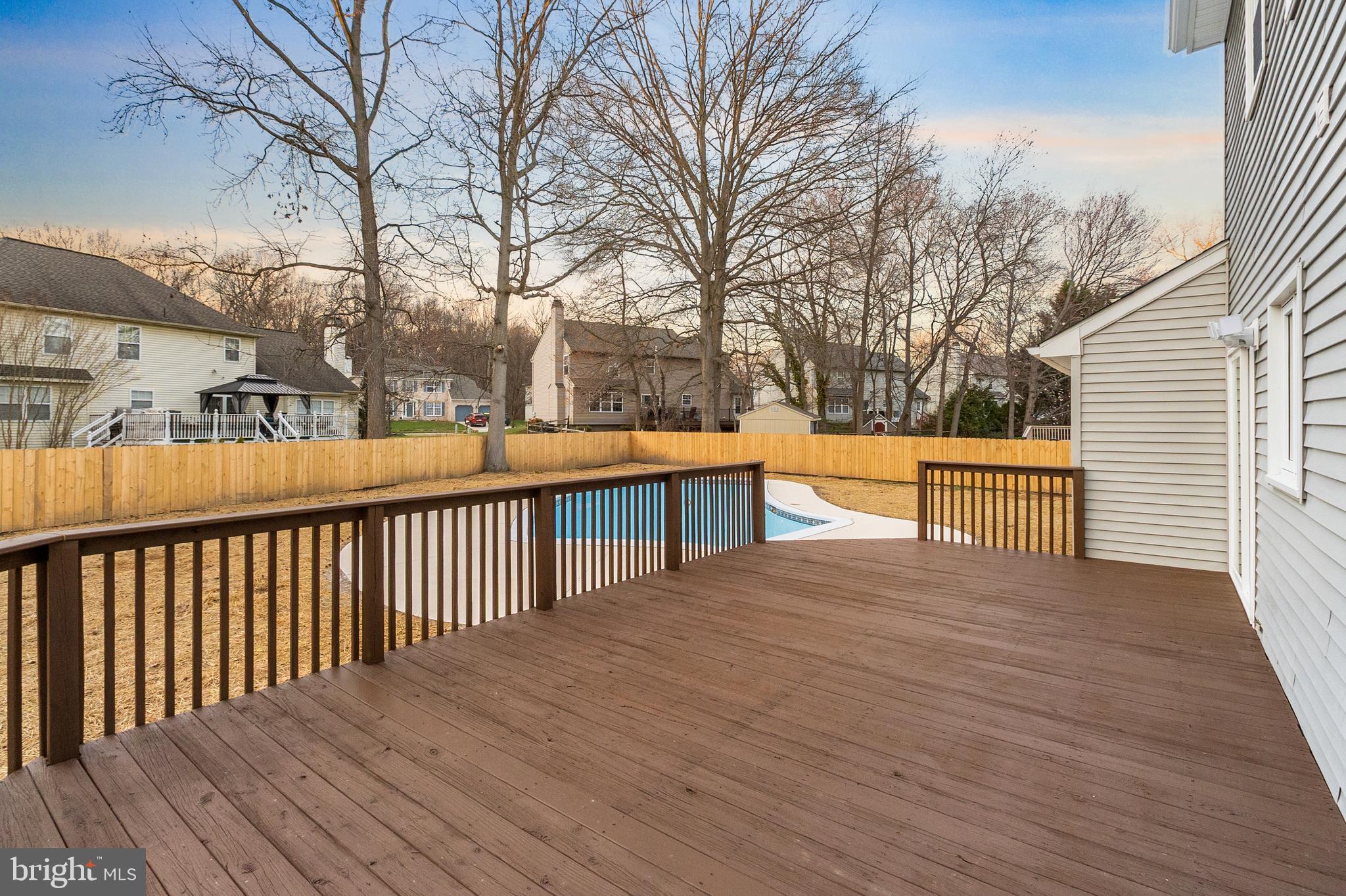 210 West Silver Fox Road Newark, DE 19702 - Photo 30 of 43 a view of a wooden deck