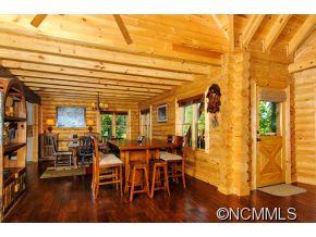 505 Howland Road Asheville, NC 28804 - Photo 14 of 24 a view of a dining room with furniture and wooden floor
