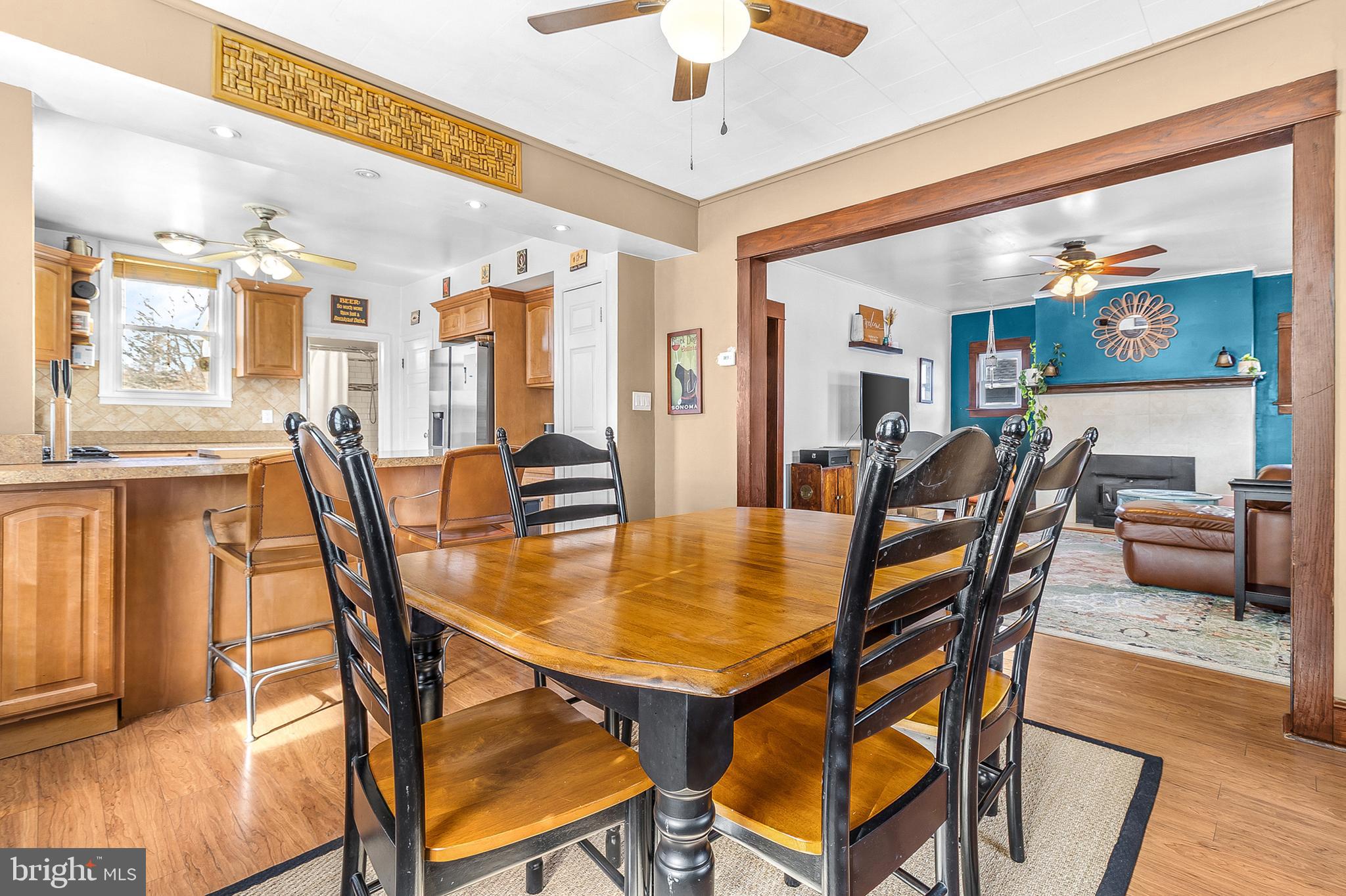 363 Washington Street Mount Holly, NJ 08060 - Photo 6 of 23 a dining room with furniture and wooden floor