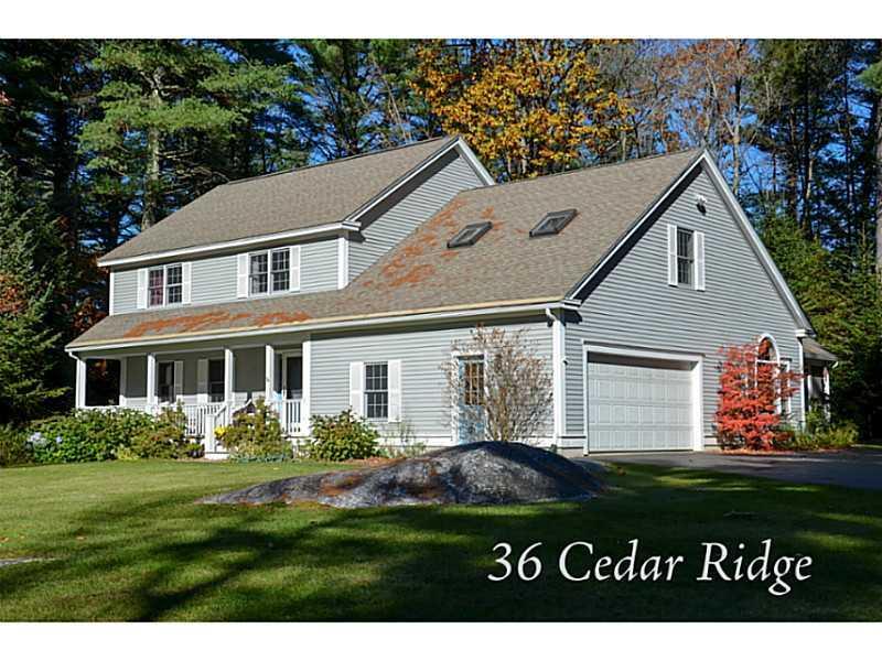 36 Cedar Ridge Yarmouth, ME 04096 - Photo 1 of 21 Exterior Front.