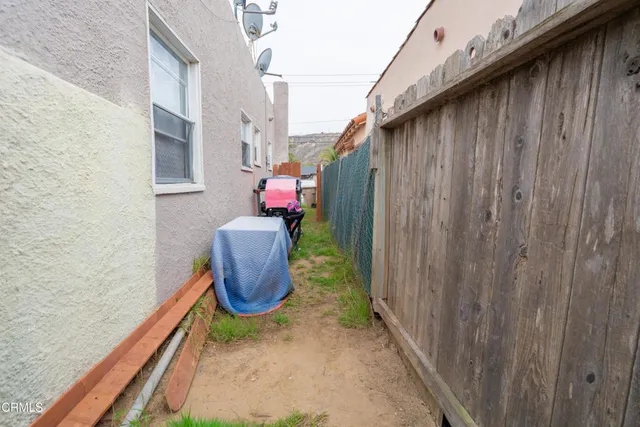 a balcony with chairs