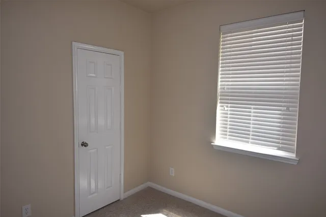 a small space with a window