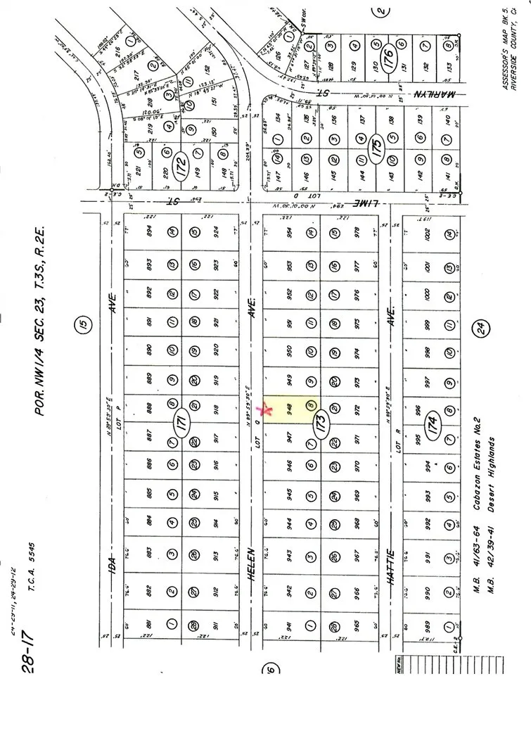 0 Helen Avenue Cabazon, CA 92230 - Photo 4 of 4 a picture of a bathroom with a shower curtain