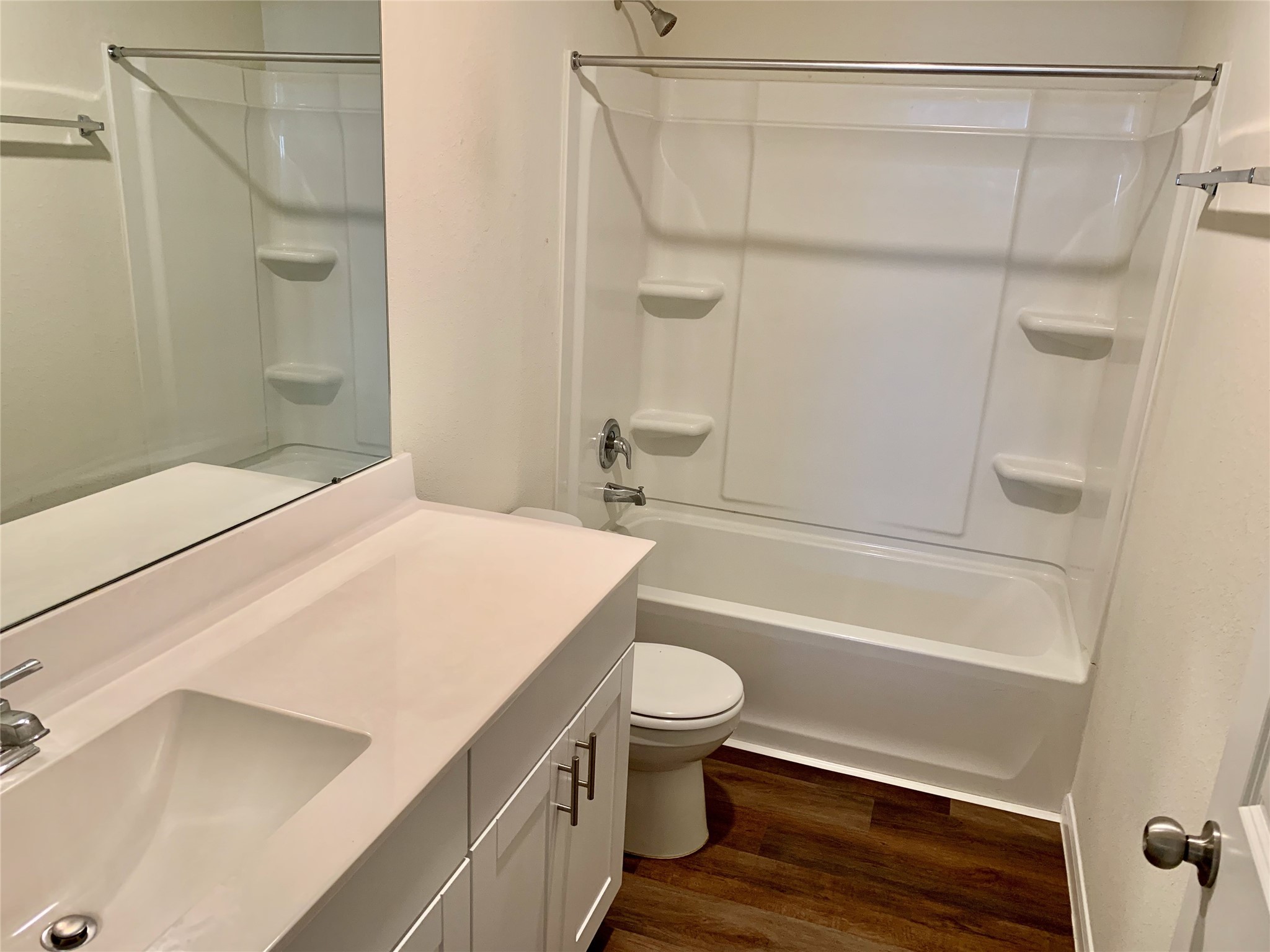 4622 Falling Sun Drive Houston, TX 77069 - Photo 20 of 28 a bathroom with a sink a toilet and shower