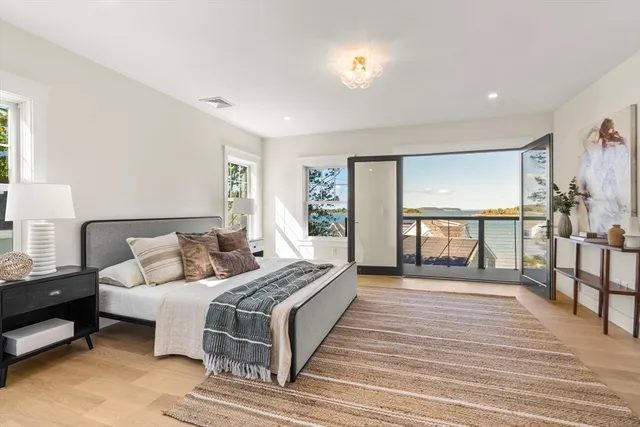 a view of building from balcony