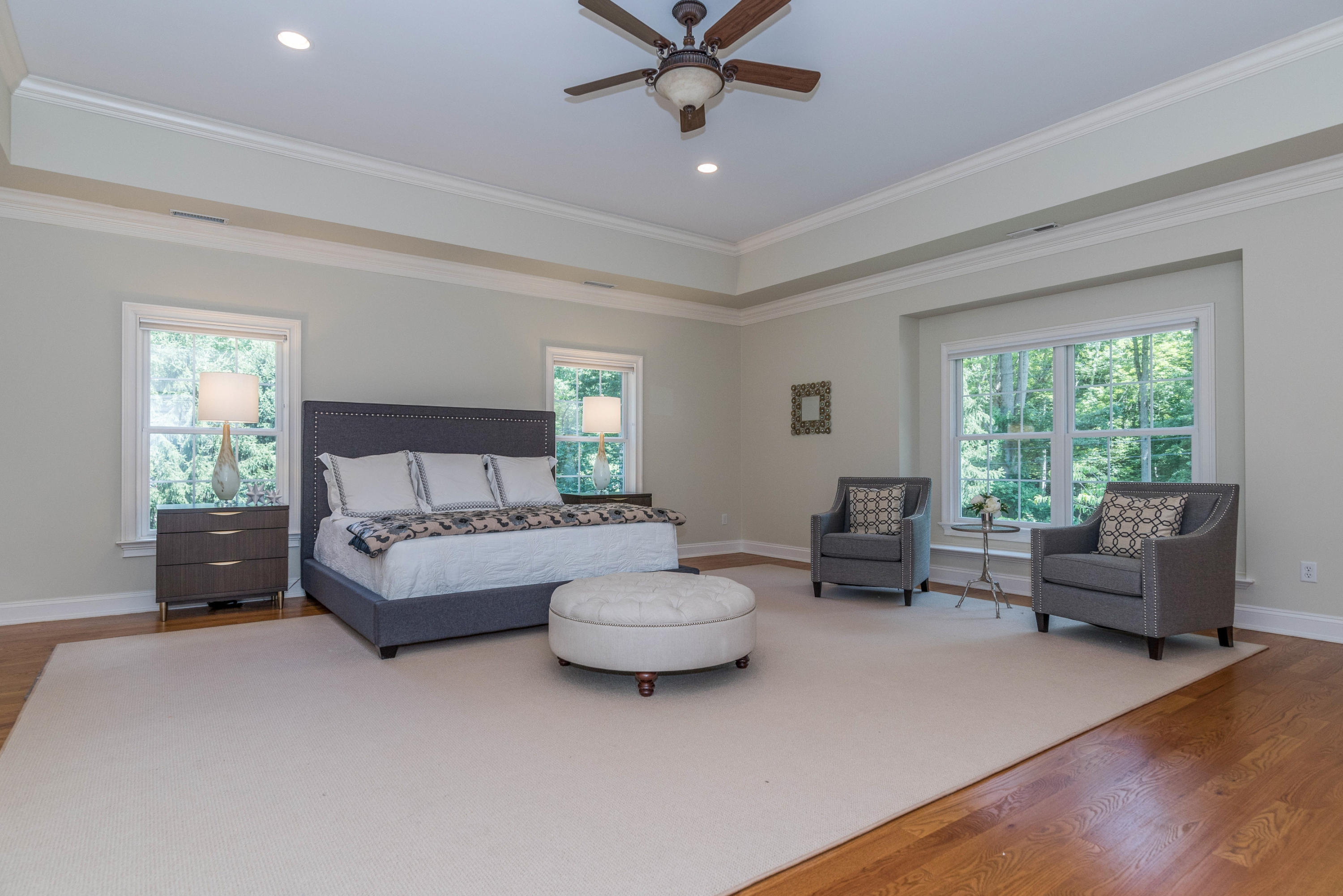 42 Mariomi Road New Canaan, CT 06840 - Photo 17 of 28 a living room with furniture and a large window